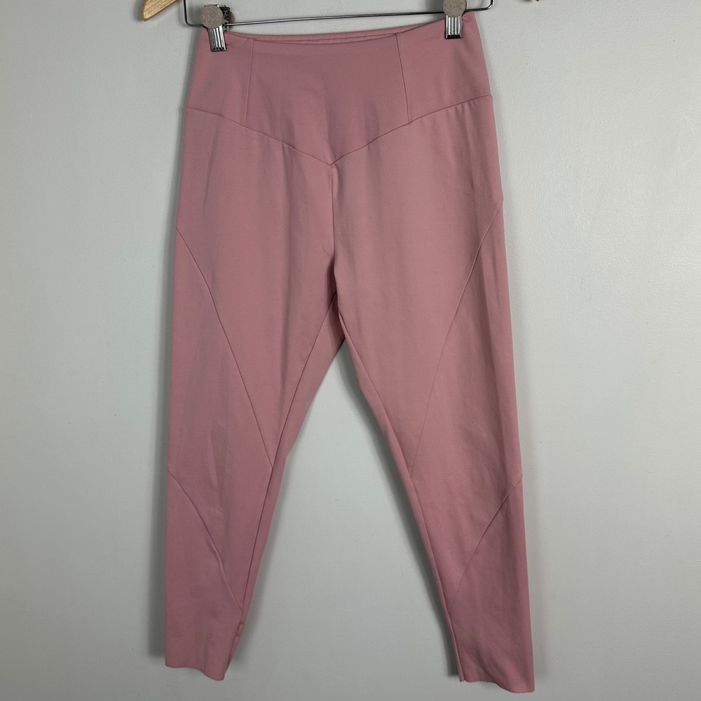 Oysho Pink Leggings Womens Size XS High Rise Yoga Dance Fitness Gymnastics Pants